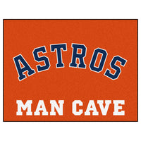 MLB - Houston Astros Script Man Cave Rug - 34 in. x 42.5 in.