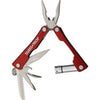 Swiss+Tech Stainless Steel Silver Multi-Tool Key Ring (Pack of 12)