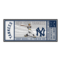 MLB - New York Yankees Retro Collection Ticket Runner Rug - 30in. x 72in. - (1927)