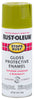 Rust-Oleum Stops Rust Fern Green Gloss Protective Enamel Spray Paint 12 oz. (Pack of 6)