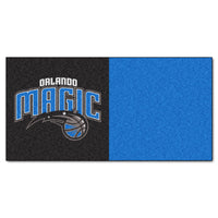 NBA - Orlando Magic Team Carpet Tiles - 45 Sq Ft.