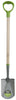 Ames 40.75 in. Steel Round Digging Spade Wood Handle