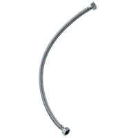 PlumbCraft 1/2 in. Hose Thread in. X 1/2 in. D Hose Thread 20 in. Braided Stainless Steel Faucet Sup