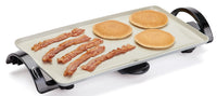 Presto 13.37 in. L X 26.12 in. W Ceramic Nonstick Surface Electric Griddles