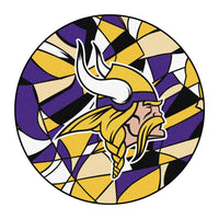 NFL - Minnesota Vikings XFIT Roundel Rug - 27in. Diameter