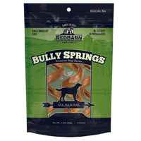 Redbarn Naturals Bully Stick Springs Grain Free Chews For Dogs 6 in. 3 pk