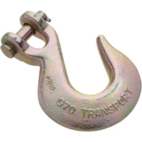 3254BC 3/8" Clevis Slip Hook - Yellow Chromate