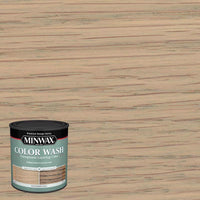 Minwax Design Series Color Wash Transparent Weathered Gray Water-Based Wood Stain 1 qt. (Pack of 4)