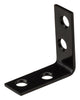 National Hardware 1.5 in. H X 0.625 in. W X 0.08 in. D Black Steel Inside Corner Brace