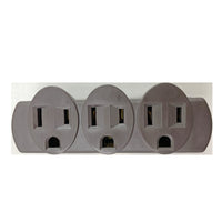 Projex Grounded 3 outlets Adapter 1 pk