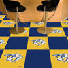 NHL - Nashville Predators Yellow Team Carpet Tiles - 45 Sq Ft.