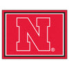 University of Nebraska 8ft. x 10 ft. Plush Area Rug