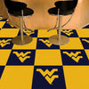 West Virginia University Team Carpet Tiles - 45 Sq Ft.