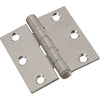 National Hardware 2-1/2 in. L Door Hinge 2 pk