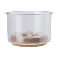 Miracle-Gro 1.5 in. H X 12 in. D Cork/Plastic Hybrid Plant Saucer Clear (Pack of 12).