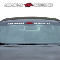 University of Arkansas Sun Stripe Windshield Decal 3.25 in. x 34 in.