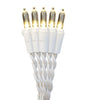 Celebrations LED Mini Warm White 100 ct Icicle Christmas Lights 5.67 ft. (Pack of 12)