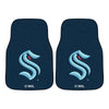 NHL - Seattle Kraken Carpet Car Mat Set - 2 Pieces