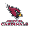 NFL - Arizona Cardinals Script Heavy Duty Aluminum Color Emblem