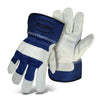 Boss Men's Indoor/Outdoor Work Gloves Blue/White L 1 pair