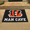 NFL - Cincinnati Bengals Man Cave Rug - 34 in. x 42.5 in.