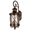 Bel Air Lighting Chandler Oil Rubbed Bronze Brown Switch Incandescent Wall Lantern