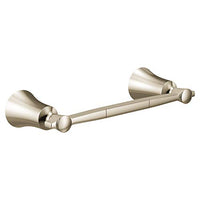 Polished nickel hand towel bar