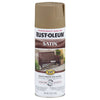 Rust-Oleum Dark Taupe Satin Spray Enamel 12 oz. (Pack of 6)