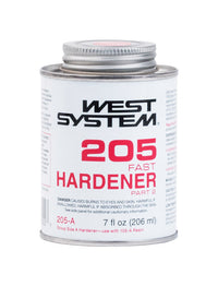 West System 205 Hardener High Strength Epoxy Fast Hardener Curing Agent 7 oz