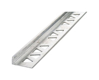 M-D 5/16 in. H X 96 in. L Prefinished Silver Aluminum Tile Edge