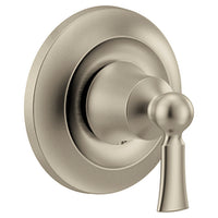 Brushed nickel M-CORE transfer M-CORE transfer valve trim