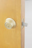 Kwikset  Antique Brass  Metal  Deadbolt