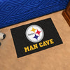 NFL - Pittsburgh Steelers Man Cave Rug - 19in. x 30in.