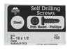 Hillman No. 8-18 X 1/2 in. L Phillips Pan Head Self- Drilling Screws 100 pk