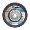 Norton BlueFire 4-1/2 in. D X 5/8-11 in. Zirconia Aluminum Oxide Flap Disc 80 Grit 1 pk