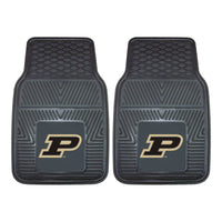 Purdue University Heavy Duty Car Mat Set - 2 Pieces