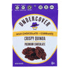 Undercover Quinoa - Crispy Quin Milk Chocolate Curra - Case of 12 - 2 OZ