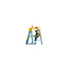 Werner 6 ft. H Fiberglass Step Ladder Type I 250 lb. capacity