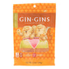 The Ginger People Gin Gins Ginger Spice Drops  - Case of 12 - 3.5 OZ