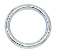 Campbell Chain Nickel-Plated Steel Welded Ring 200 lb. 1-2/3 in. L