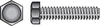 Hillman 5/16 in. D X 5 in. L Zinc Plated Steel Hex Tap Bolt 50 pk