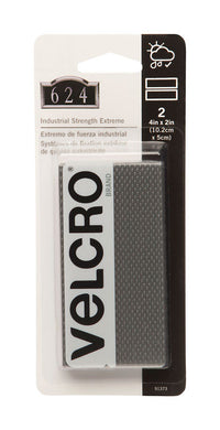 VELCRO(R) Brand Medium Nylon Hook and Loop Fastener 4 in. L 2 pk