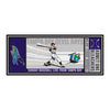 MLB - Tampa Bay Rays Retro Collection Ticket Runner Rug - 30in. x 72in. - (1998 Tampa Ray Devil Rays)