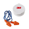 3M 25 dB PVC Earplugs Blue/Orange 1 pk