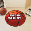 University of Louisiana-Lafayette Basketball Rug - 27in. Diameter