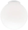 Westinghouse Round White Glass Lamp Shade 1 pk (Pack of 6)