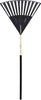 True Temper 63.6 in.   L X 26 in.   W Poly Leaf Rake Wood Handle