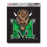 Marshall University 3D Decal Sticker