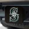 MLB - Seattle Mariners Black Metal Hitch Cover