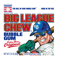 Big League Chew Original Bubble Gum 2.12 oz (Pack of 12)